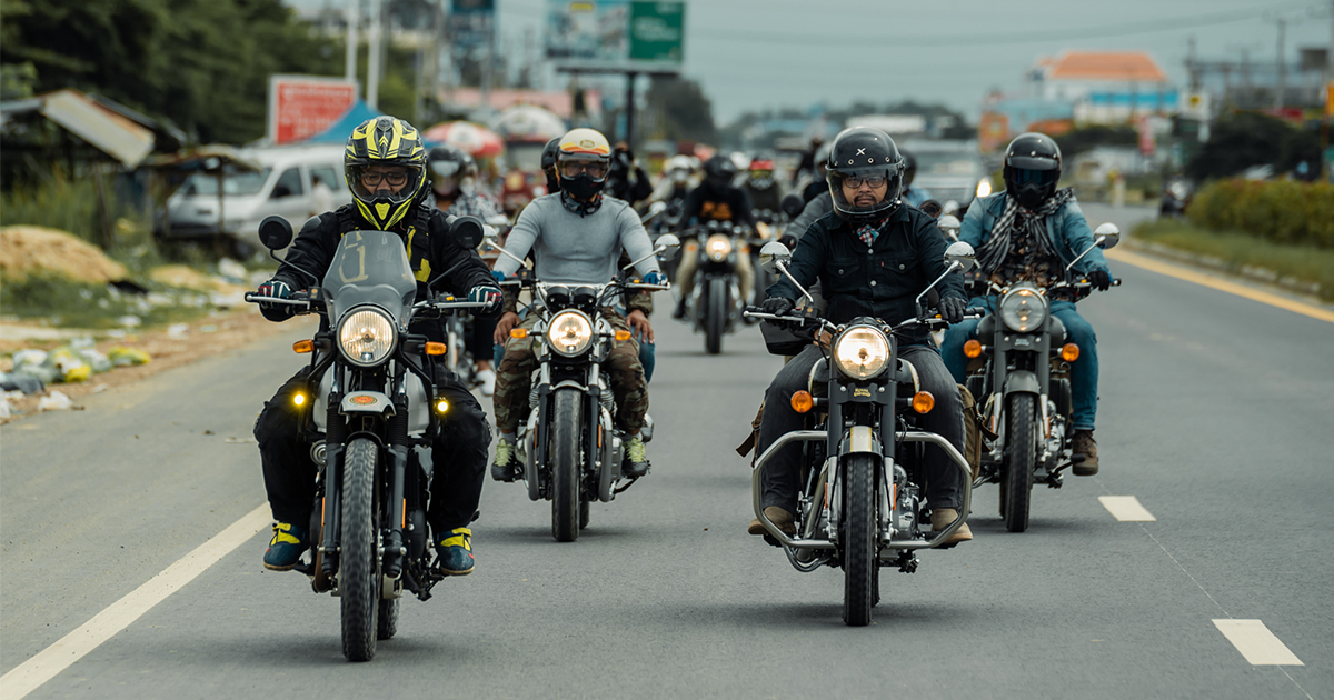 Royal Enfield One Ride 2021 សម្រាប់ថ្ងៃទី២៦ ខែកញ្ញា! 10th edition ការធ្វើដំនើរជិះកំសាន្តដោយផ្អែកទៅលើ “ការជិះបែបមានទំនួលខុសត្រូវ”