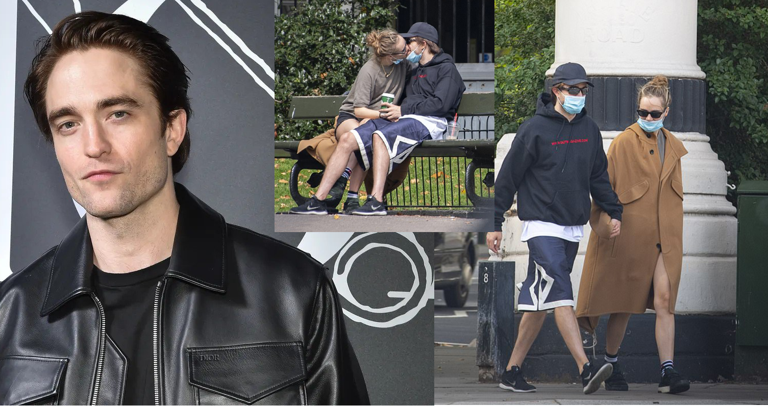ប្រមាញ់បានRobert Pattinson ដោះម៉ាស់អង្គុយថើបមិត្តស្រីធ្វើមិនដឹង ក្រោយឆ្លងកូវីដ១៩កាល២សប្ដាហ៍មុន