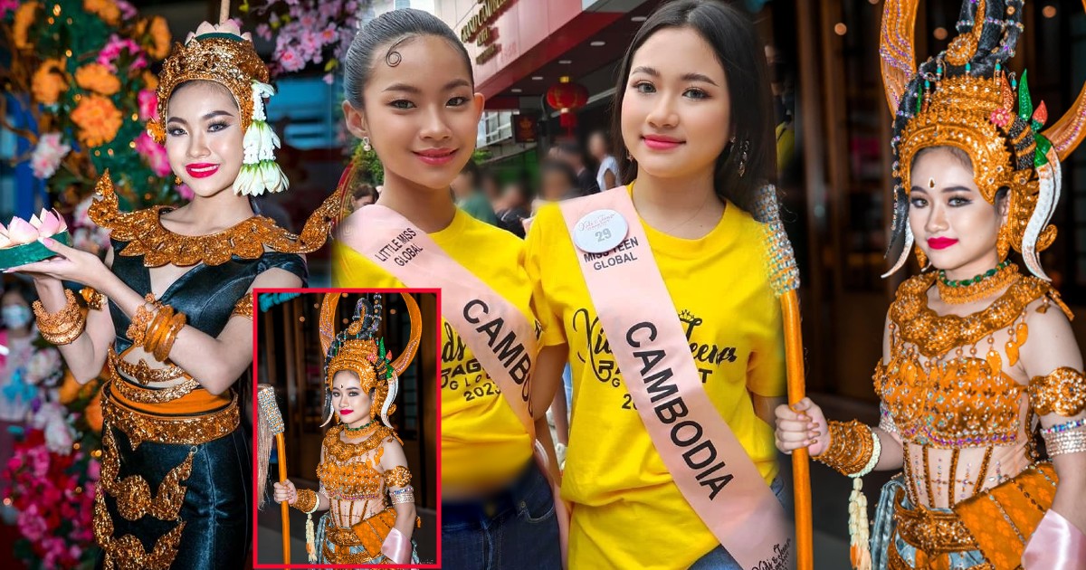 អបអរសាទរ ឈុតតំណាងជាតិ ច័ន្ទណារីយ៉ា និងមុនីនាថ ឈ្នះBest National Costume