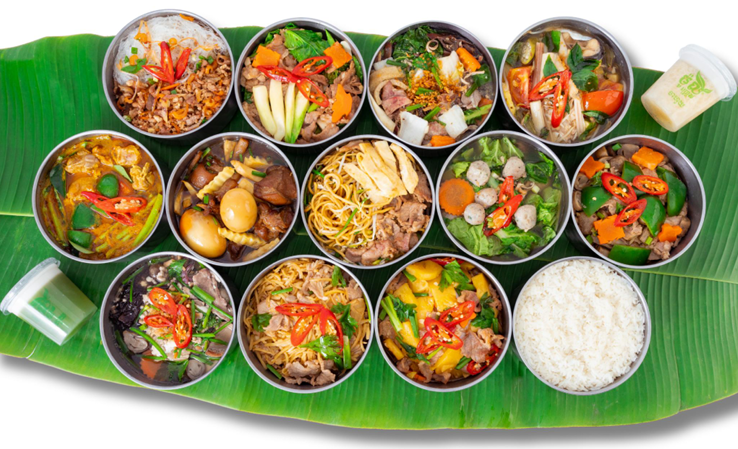 Pagoda Food Set