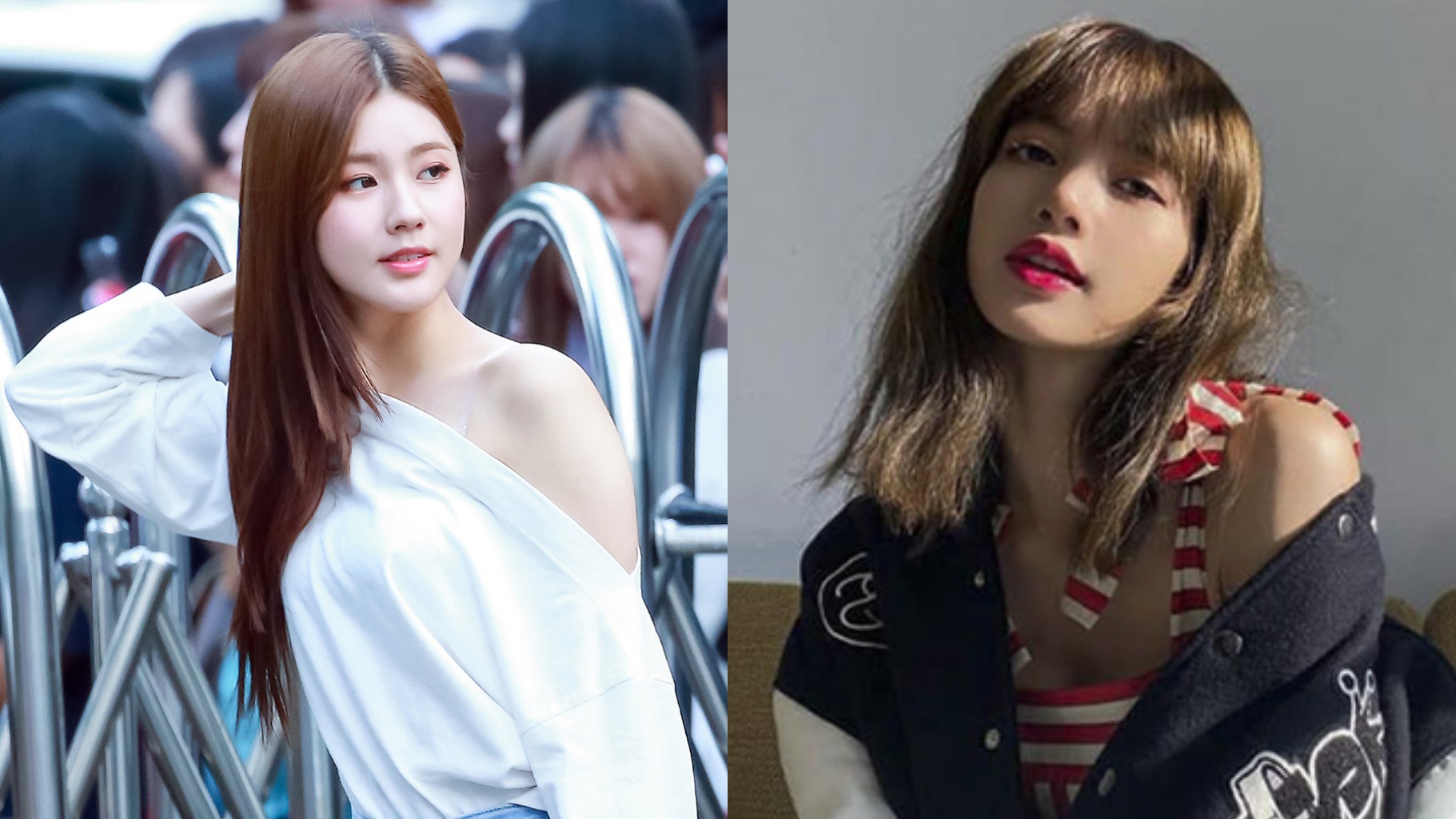 miyeon g idle lisa black pink miyeon g idle lisa black pink