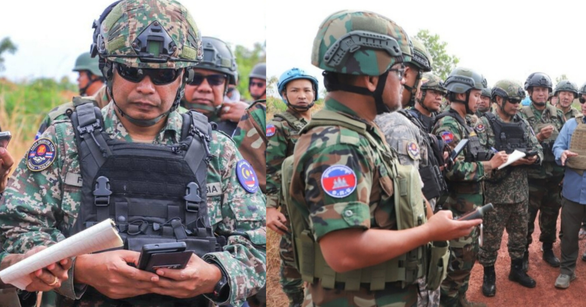 ក្រុមអ្នកសង្កេតការណ៍អាស៊ាន (AOT) ចុះសង្កេតការណ៍ ផ្ទៀងផ្ទាត់ និងរាយការណ៍ ...