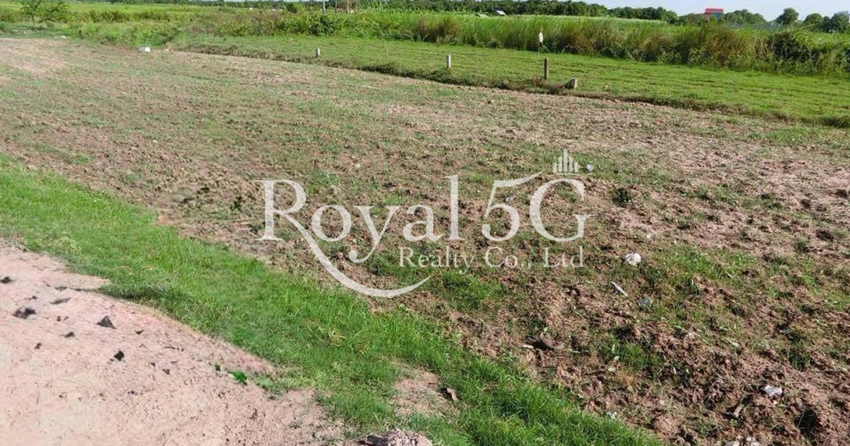 ដីសម្រាប់លក់នៅតំបន់កំពុងអភិវឌ្ឍន៍ ទំហំដី➡️49+15 = 801m*2 ស្រុក អរិយក្សត្រ ខេត្តកណ្ដាល ដីស្អាតជាប់ផ្លូវ