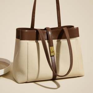 ★LORES★韓国大人気★24SS Knowledge Tote★2色 Korean version of girls large capacity tote bag 2024 new