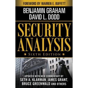 Security Analysis 第六版 Amazon.com: Security Analysis ( 6th Edition ) (Set 2 Volumes