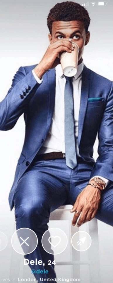 រូបភាពរបស់ Dele Alli ក្នុង Raya 