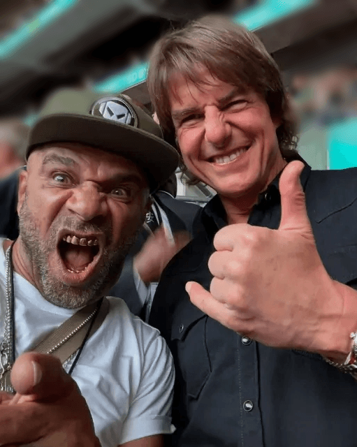 Tom Cruise និង DJ Goldie