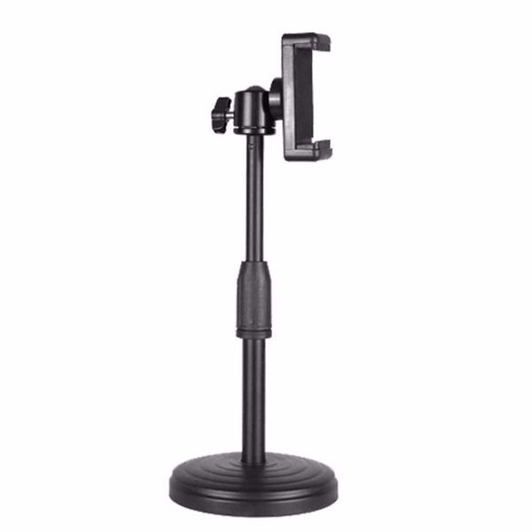 Adjustable Height Mobile Phone Holder Desktop Lifting 360 Rotating