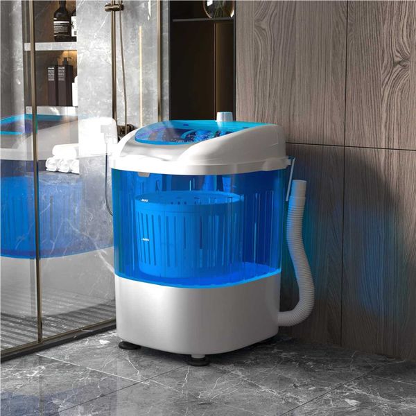 Image result for The portable washing machine is suitable for apartments, dormitories ...