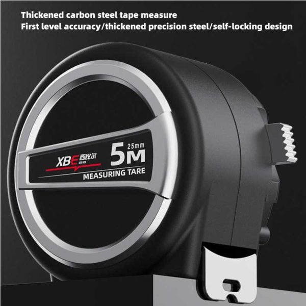 Non scratch self-locking high-precision steel tape ruler, 5-meter ...