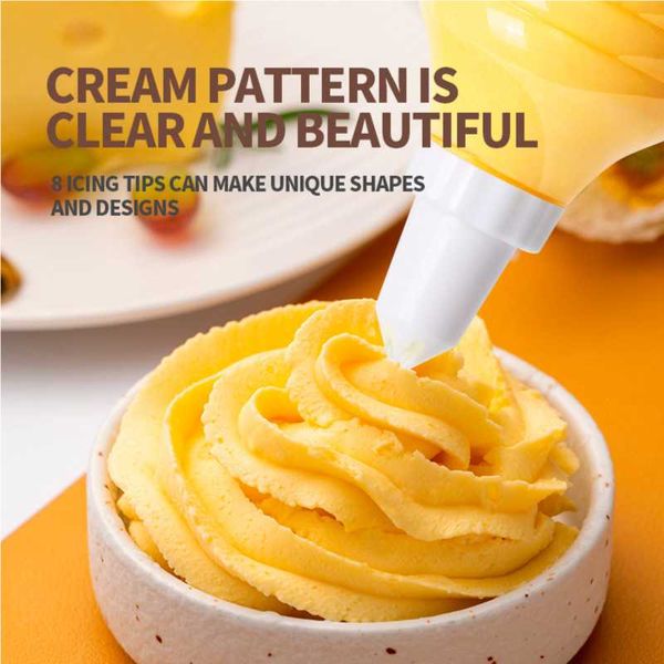 Cross border Amazon Home Cookie Gun Multi functional Decorator Baking Set  Bean Melting Biscuit Machine Cream Gun