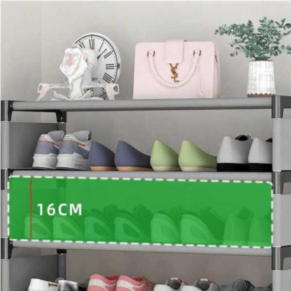 Simple shoe rack reinforcement, multi-layer assembly, simple storage ...
