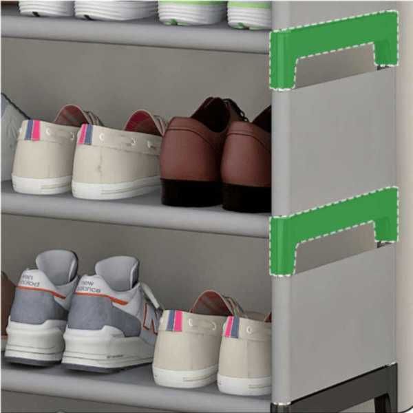 Simple shoe rack reinforcement, multi-layer assembly, simple storage ...