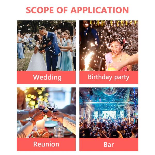 Fire Works Gift Inflatable Fireworks Gun10pcs,fireworks sticks10PCS Party Toys Confetti ...
