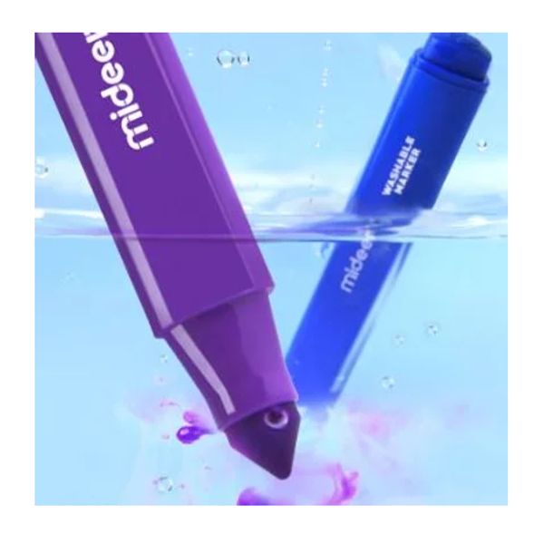 Mideer Washable Marker 24/48 Colors Non-Toxic Safe for Kids L192