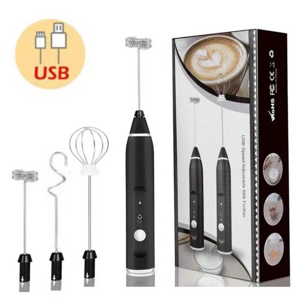 304 stainless steel hand-held electric milk beater Egg beater Automatic ...