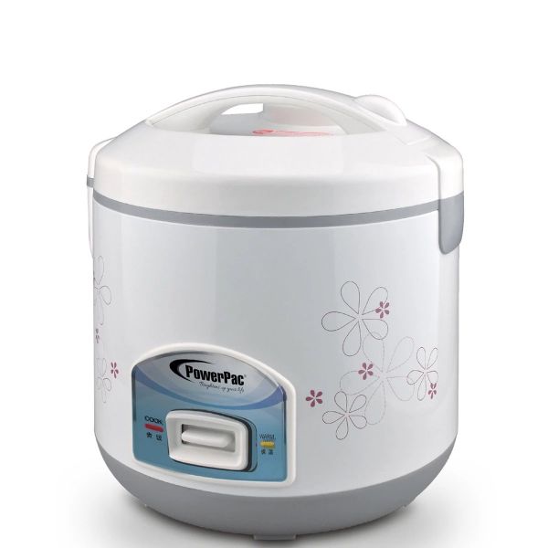 POWERPAC PPRC18A DELUX RICE COOKER W/STEAMER