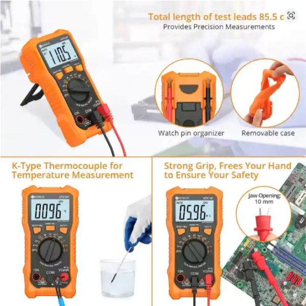 Multimeter Hs Code Digital multimeter, automatic range RMS detector, AC/DC ammeter ...