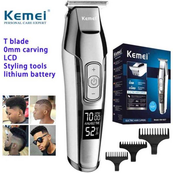 kemei km 5027 Adjustable Speed, Cordless, Hair Trimmer Option