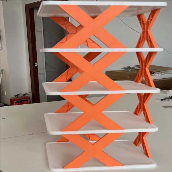 Multi layer simple shoe rack, household doorstep shoe cabinet, storage ...