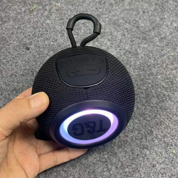 Bluetooth Speaker Wireless Fabric Card Small Audio Subwoofer Portable ...