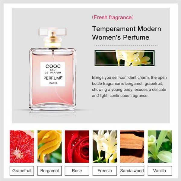 Women Perfume Fragrance Body Spray 50ML Long Lasting Fragrance Eau De For  Men And Women