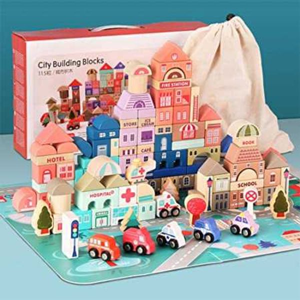 City Building Blocks 115 Pieces - L192