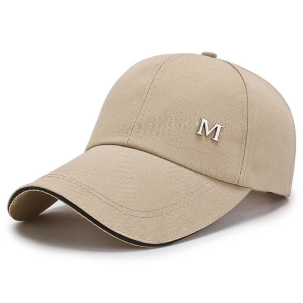 Men's Cotton Canvas Baseball Cap – Wide Brim Sun Hat For Running & Outdoor Sports - View #9