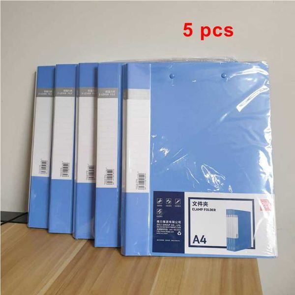 File Folder 300 5 pcs/set Deli Folder A4 Transparent Interleaf File Folder 300 Sheets ...