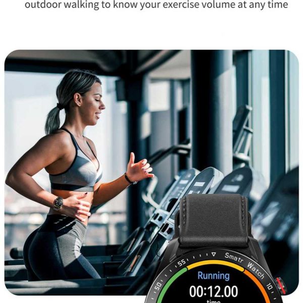Sports Fitness Tracker Smart Watch Man Sports Ecg And Ppg Business