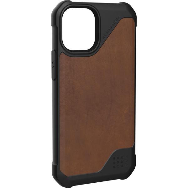 UAG iPhone 12 Mini Metropolis LT – Leather Brown L192