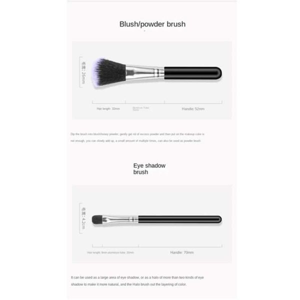 5Pcs/set Makeup Brushes Tool Set Cosmetic Powder Eye Shadow Blush ...