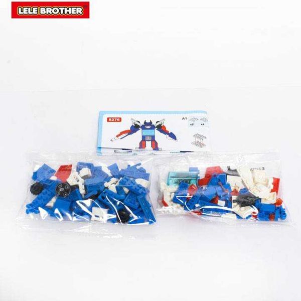 Children's toys lego assemble puzzle Robot warrior Transformer
