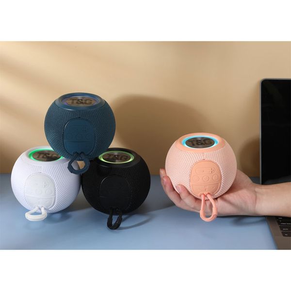 Bluetooth Speaker Wireless Fabric Card Small Audio Subwoofer Portable ...