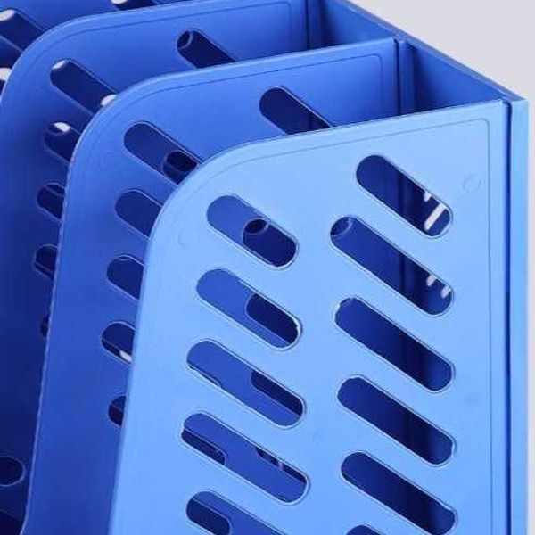 Two Face File Rack File rack, desktop, storage of materials, file frame, file column ...