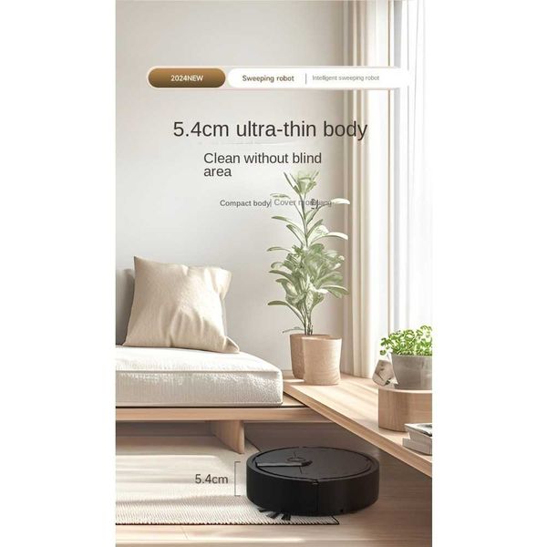Mini Clean Machine New Smart 3-in-1 Robot Vacuum Cleaner Fully Automatic Household Mini ...