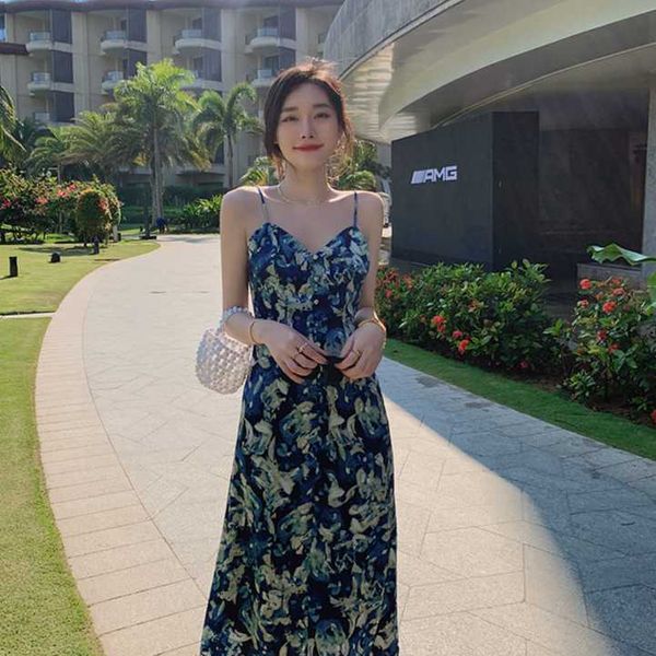 Summer new Korean version women's high-end elegantfashion women's dress