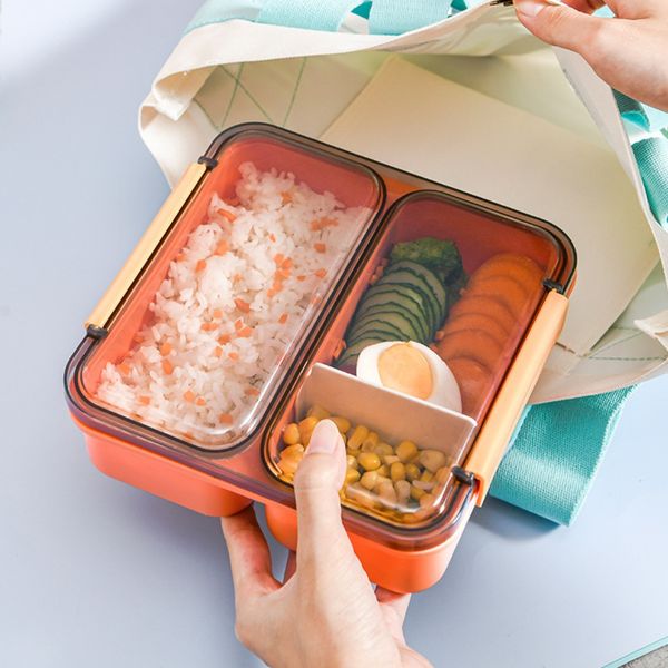Lunch Box for Office Workers, Microwave Heating, Thickeneded Food
