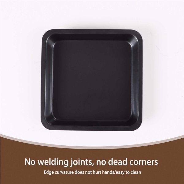 9 Pan 9 inch Non-stick Square Baking Pan Carbon Steel Tray Cake Bread Mold ...