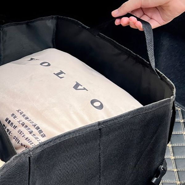 Car sundry bag car storage box multifunctional folding finishing box ...