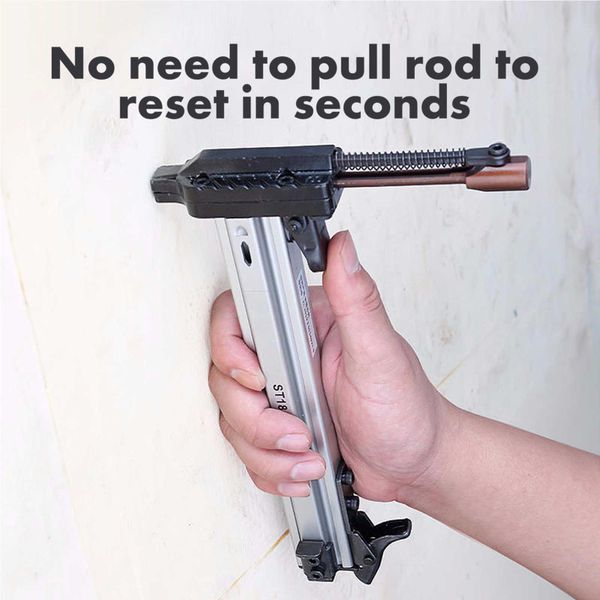 Sonew Automatic Power Gun Adapter Lithium Battery Nails Screw Empty Chain Belt Lightweight Woodworking Tool Easy To Use - View #5