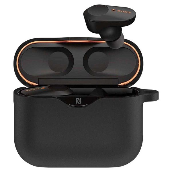 Spigen Sony WF-1000XM3 Case Silicone Fit – Black