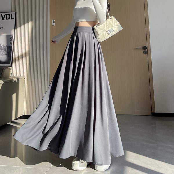 High-end suit pleated skirt women autumn 2024 new small high