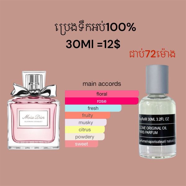 Miss Dior Perfume Zara Lightly Bloom Miss Dior Blooming Bouquet L192