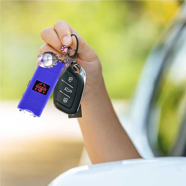 Keychain Gun Switch Mini stunt gun keychain for women's self-defense - L192