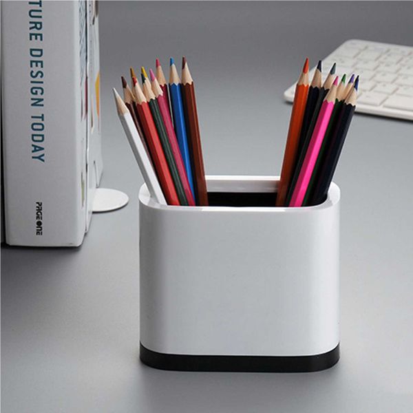 Pen Holder Pencil Storage Box Desktop Pen Organizer Home Decor Stationery