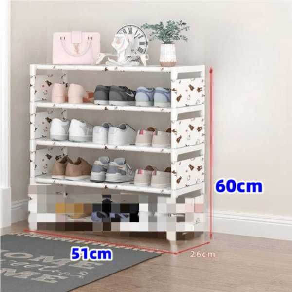 Simple shoe rack reinforcement, multi-layer assembly, simple storage ...