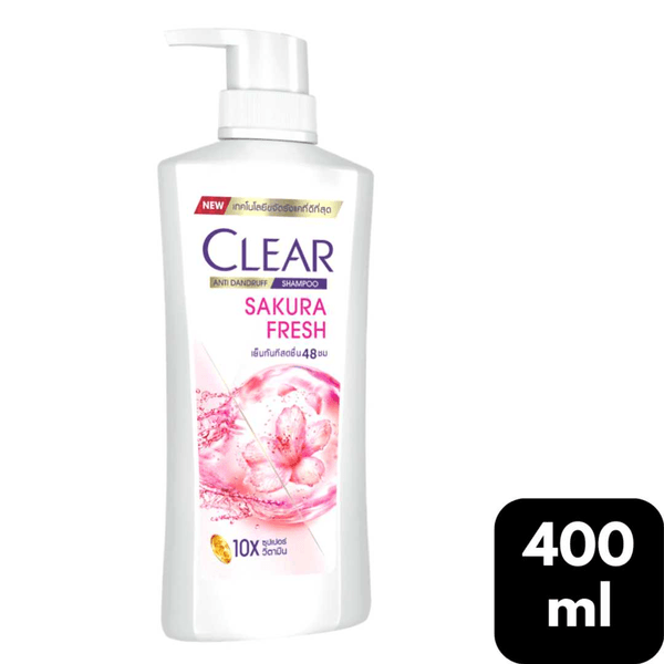 Clear Women Shampoo Sakura 400ml - L192