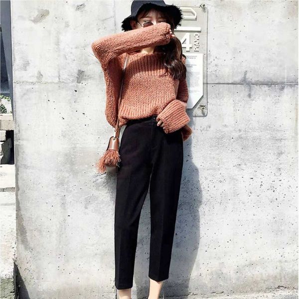GODDESS 2022 Women Suit Pants Korean Style Pants Fashion and