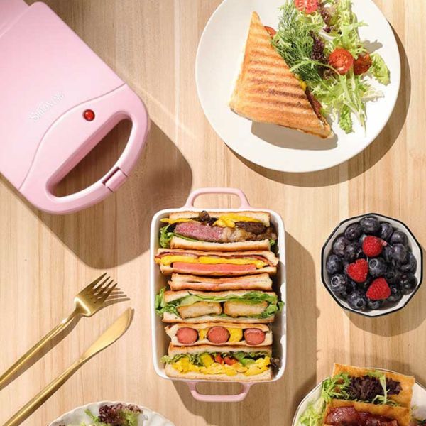 Mini Food Machine sandwich machine household small light food bread machine mini toast ...